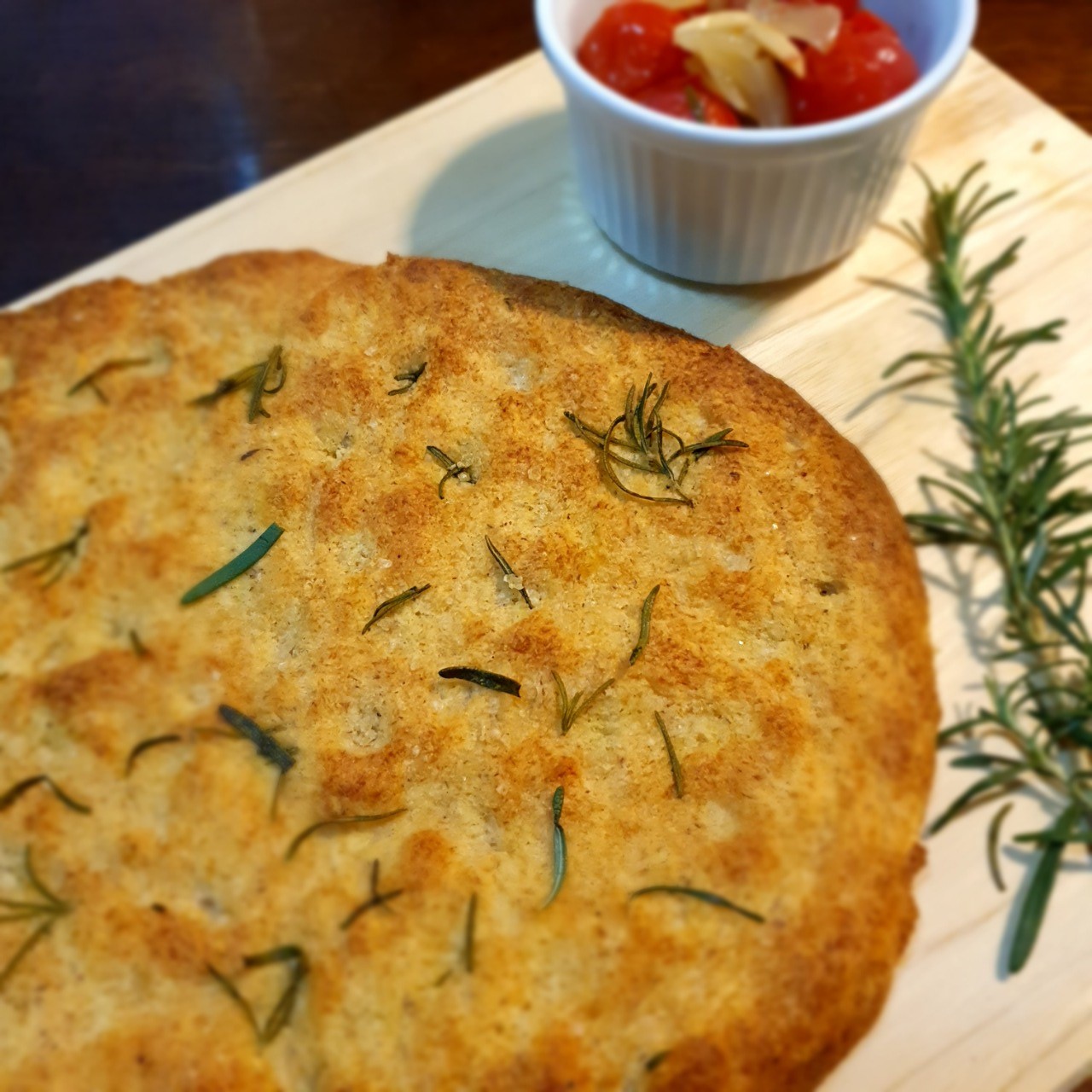 Focaccia Low Carb e Cetogênica - Saschi - Receitas e +